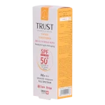 کرم ضد آفتاب رنگی و ضد پیری بژ تیره (پوست خشک تا نرمال)